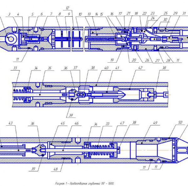 Пробоотборник глубинный, пробоотборник устьевой, пробоотборник скважинный, ПГ-1000